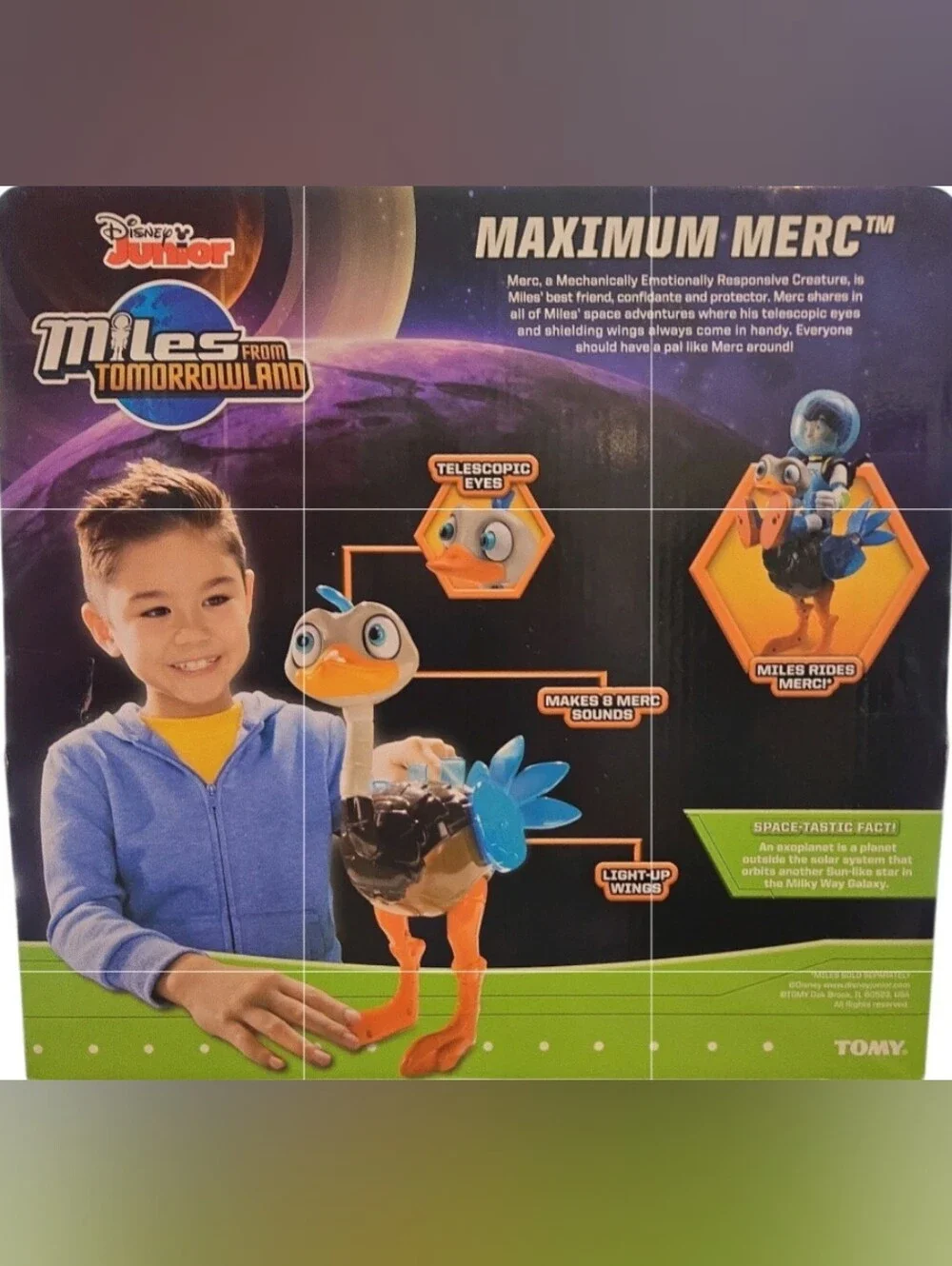 MILES FROM TOMORROWLAND MAXIMUM MERC THE ROBOTIC OSTRICH . NIB.